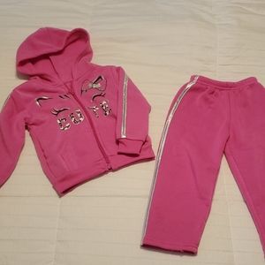 Pink Sweatsuit Set
